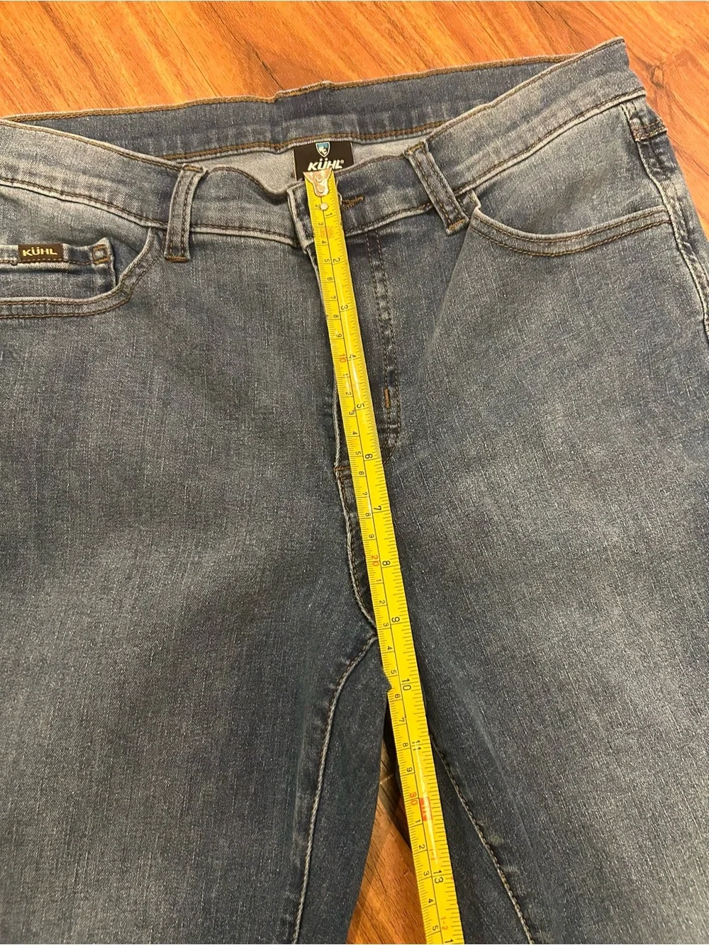 Kuhl Women's Blue Jeans 8 Denim Skinny Outdoors 5 Pocket